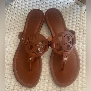 Tory Burch Miller Sandals 8.5 Tan